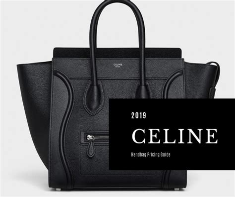 celine bag price list europe|Celine bag cost.